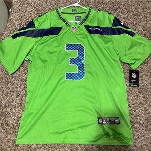 Seattle Seahawks Russell Wilson Color Rush Jersey